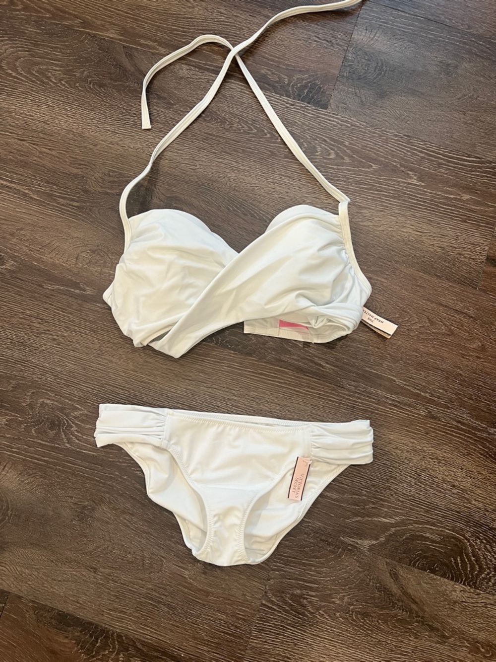 NWT Victoria's Secret White Bikini Set - 32DD/Small